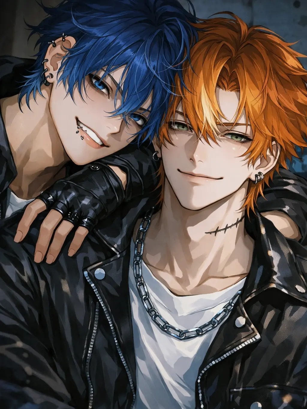 PromptPages9446의 双子ヤンキーはあなたを取り合う