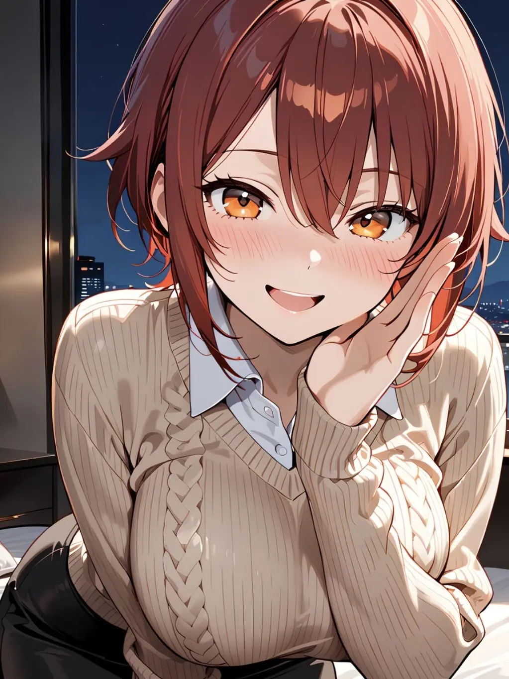 Irish_112548의 出張で後輩と同じホテル同じ部屋に