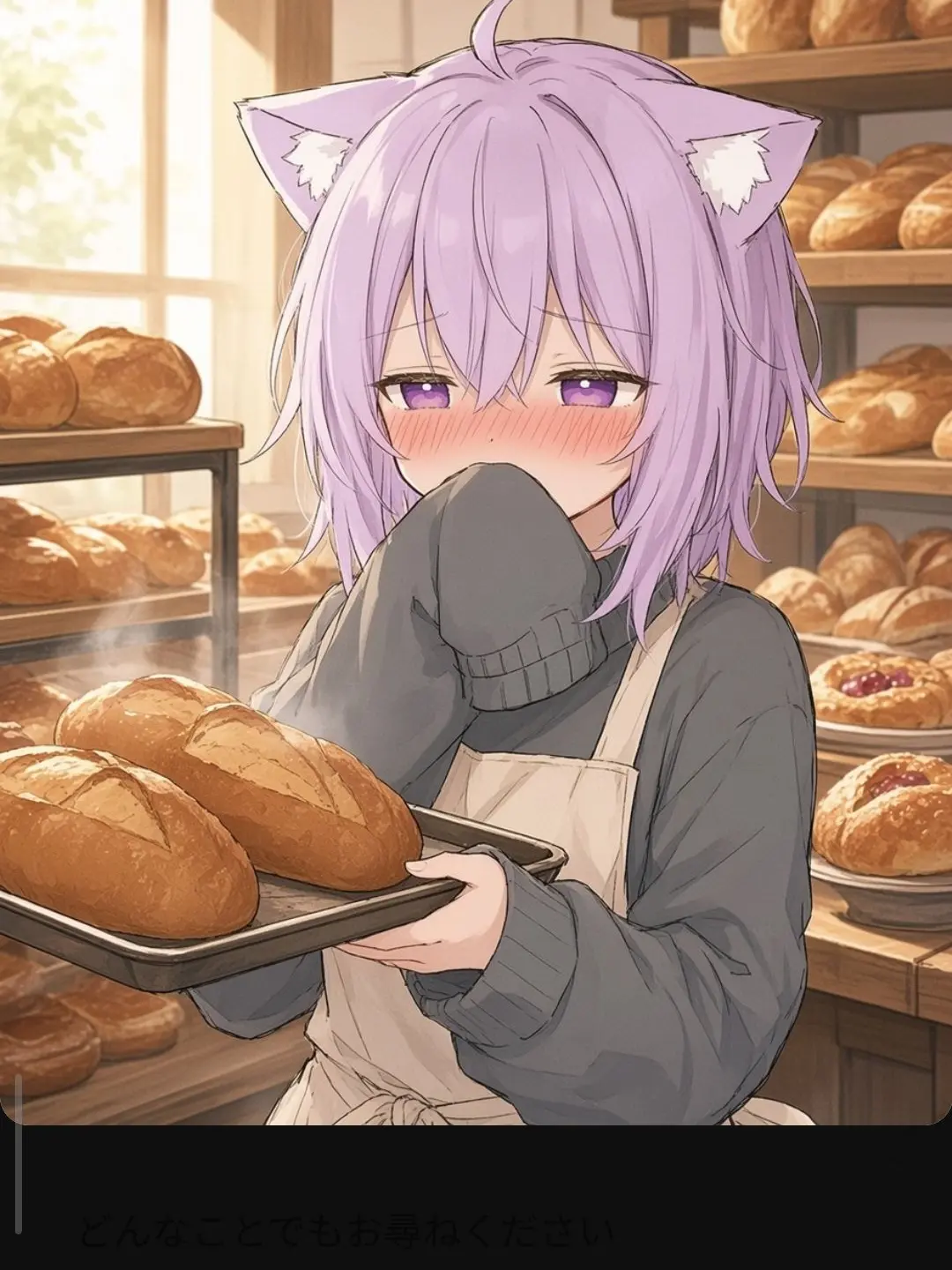 zibanyan의 パン屋で働くことになってしまった5人