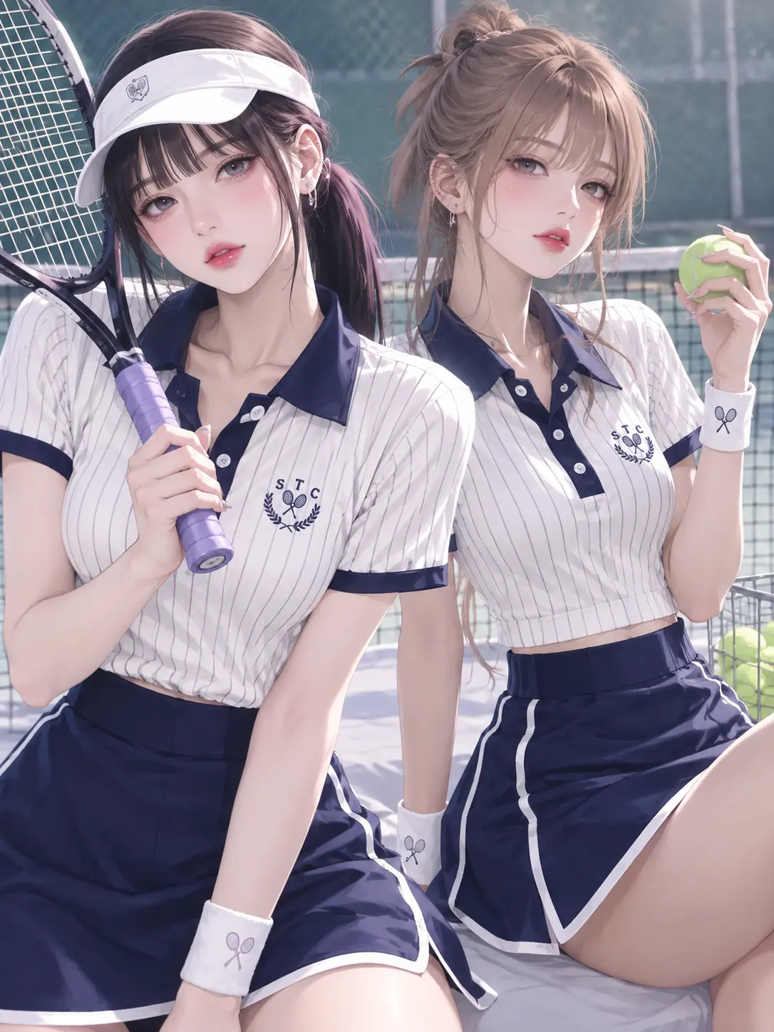 ChunkyFrame3479의 테니스의 공주님