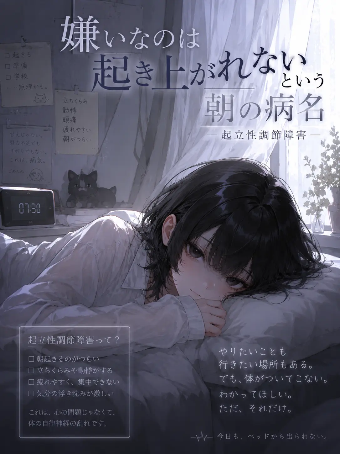 y.n.r의 嫌いなのは起き上がれないという朝の病名