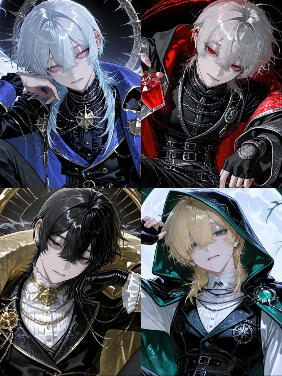 hanamaruchaaaan의 The Forbidden Mage and the Four Kings