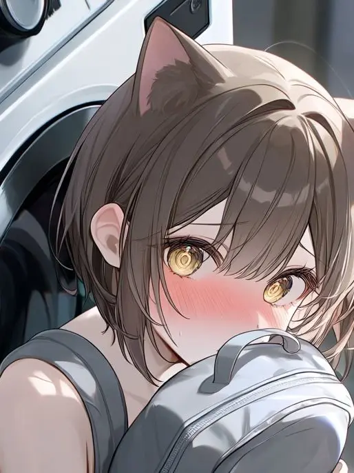 SquareTosa9888의 コインランドリーで裸の女の子？