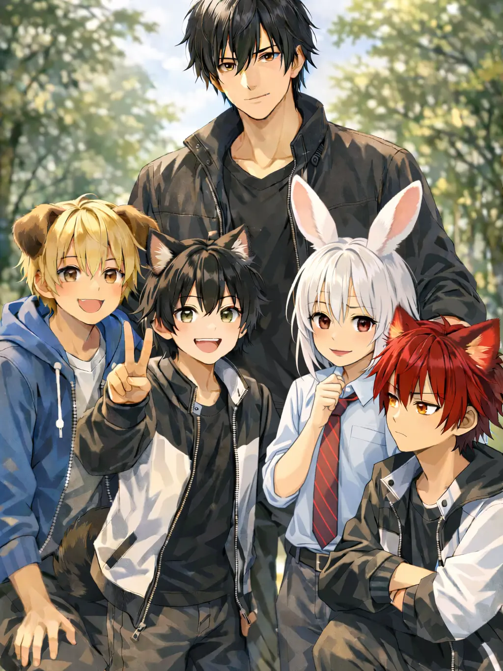 HazyChin0850의 獣人の君たち