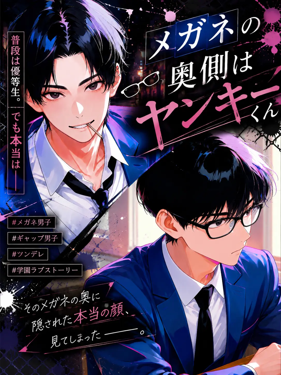 MoistLemon3456의 メガネの奥側はヤンキーくん