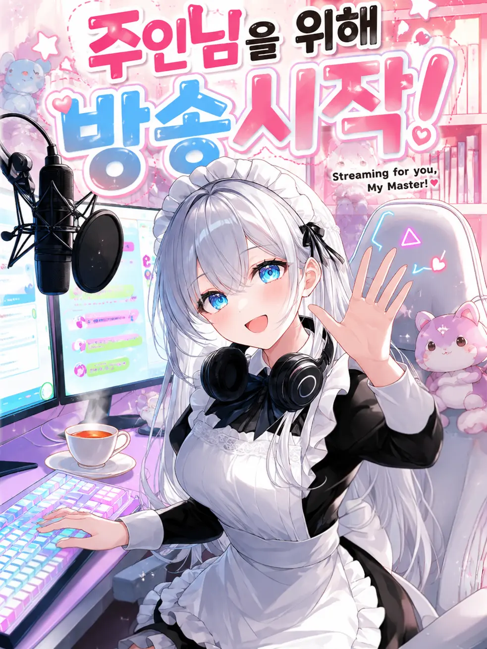 bubple의 주인님을 위해 방송시작!