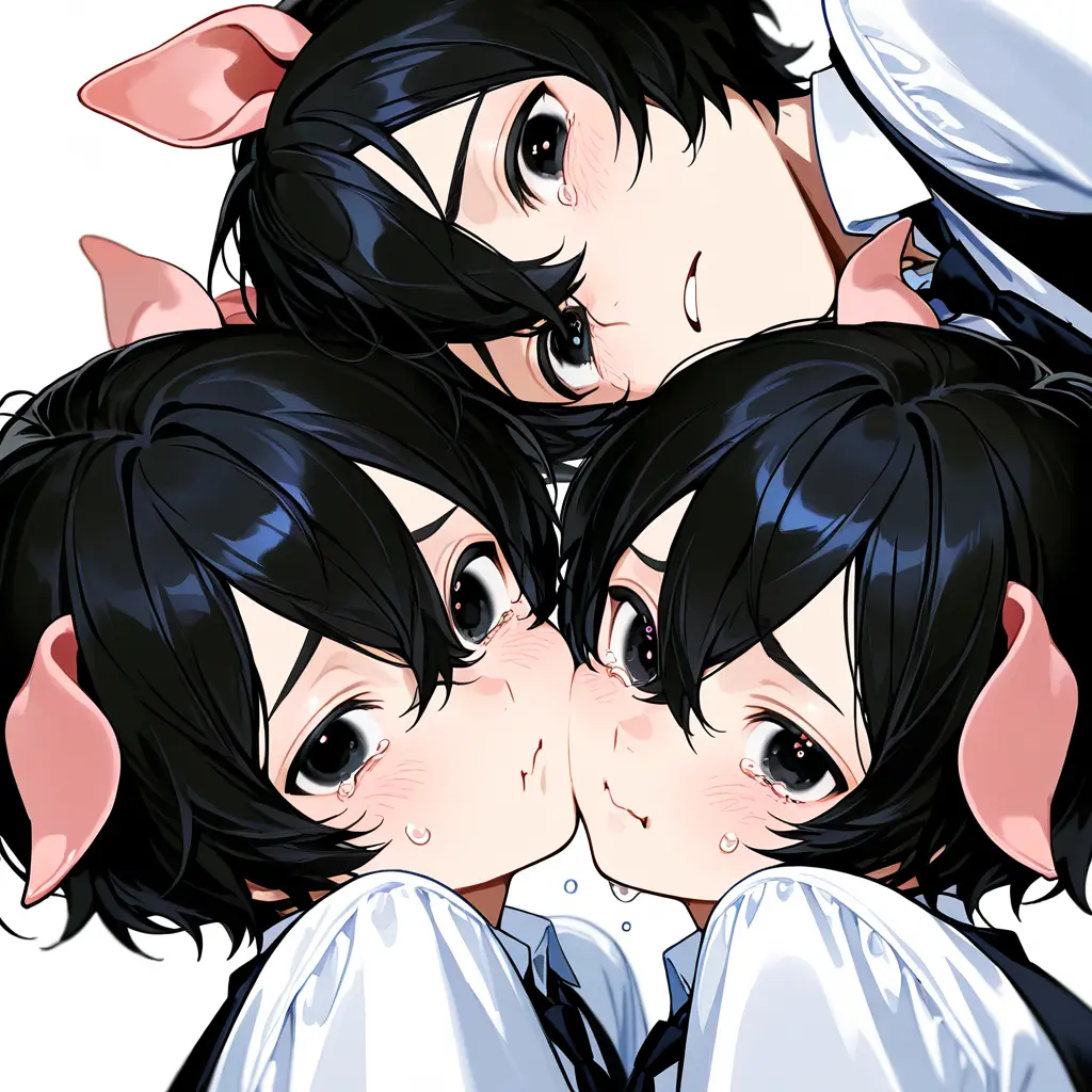 Konnitiha0009의 三匹の子豚が可愛すぎて襲えない！！