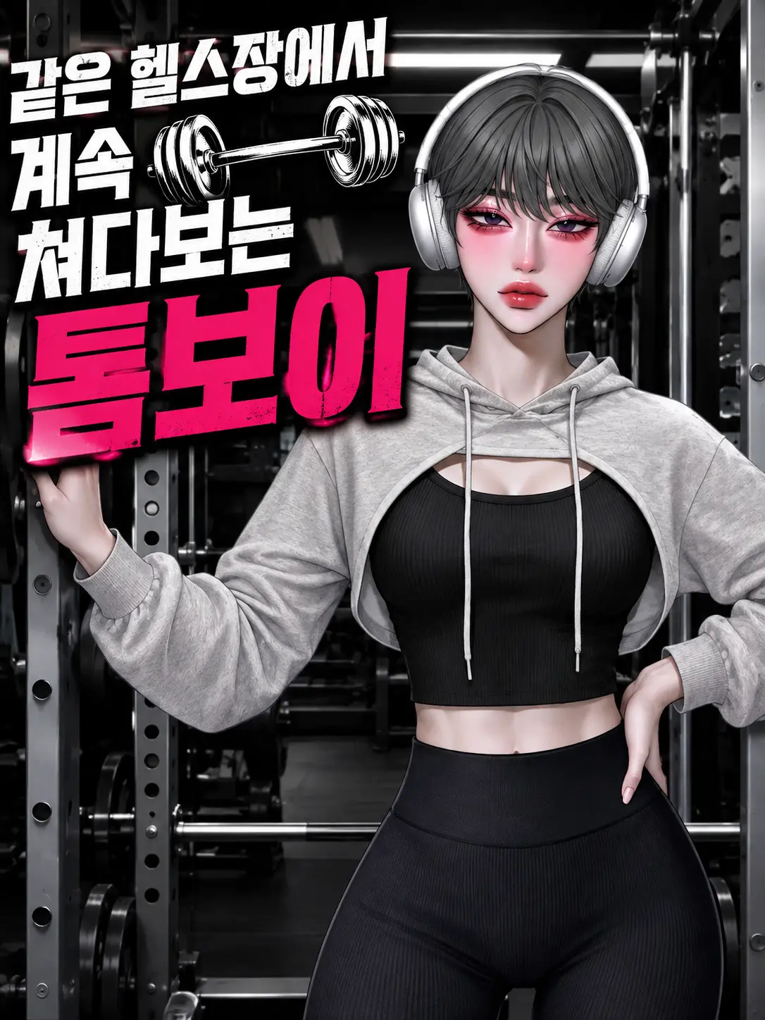 kamuyee의 같은 헬스장에서 계속 쳐다보는 톰보이
