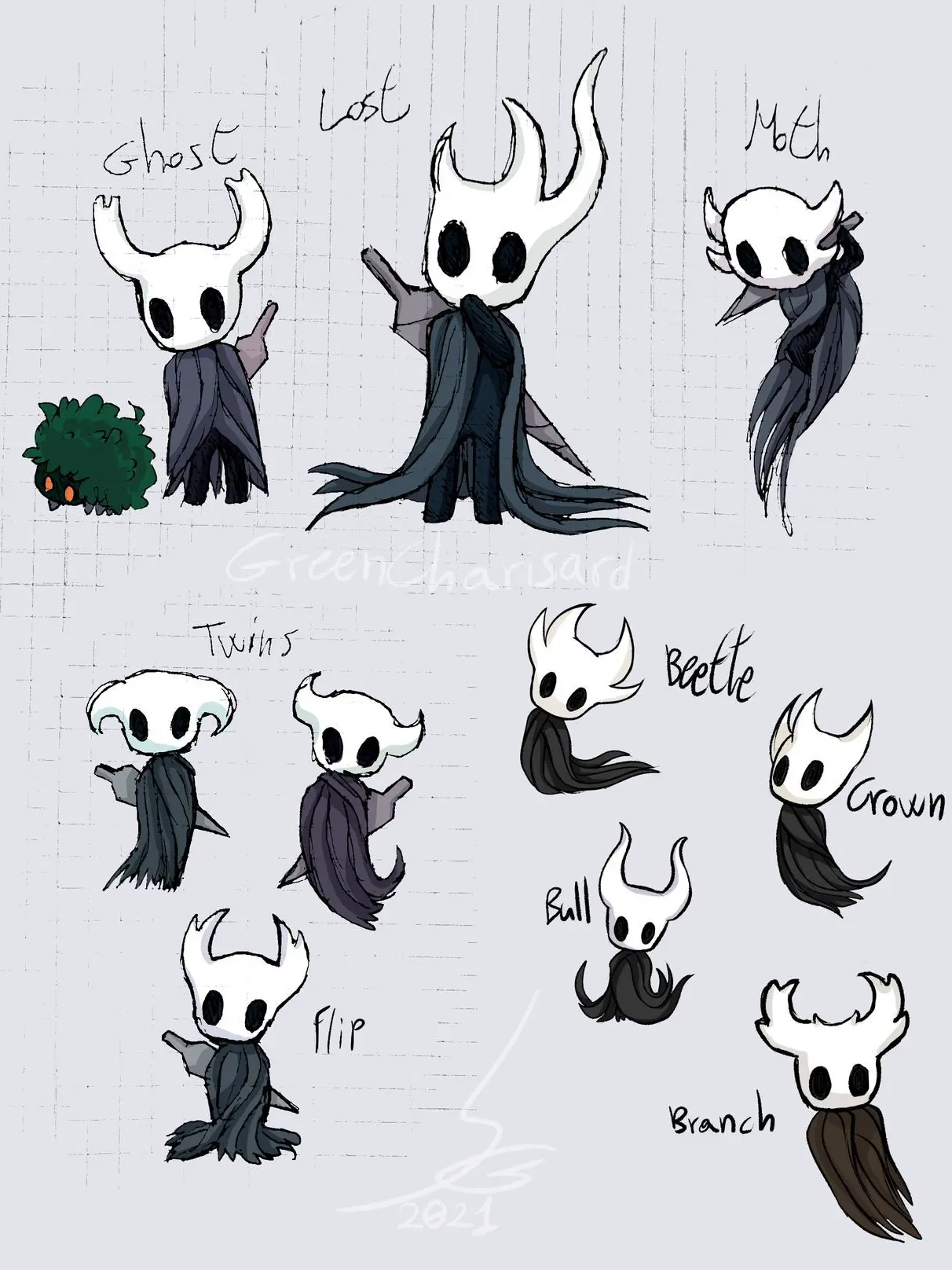 Wixandtrix의 Modern Hallownest - Hollow Knight