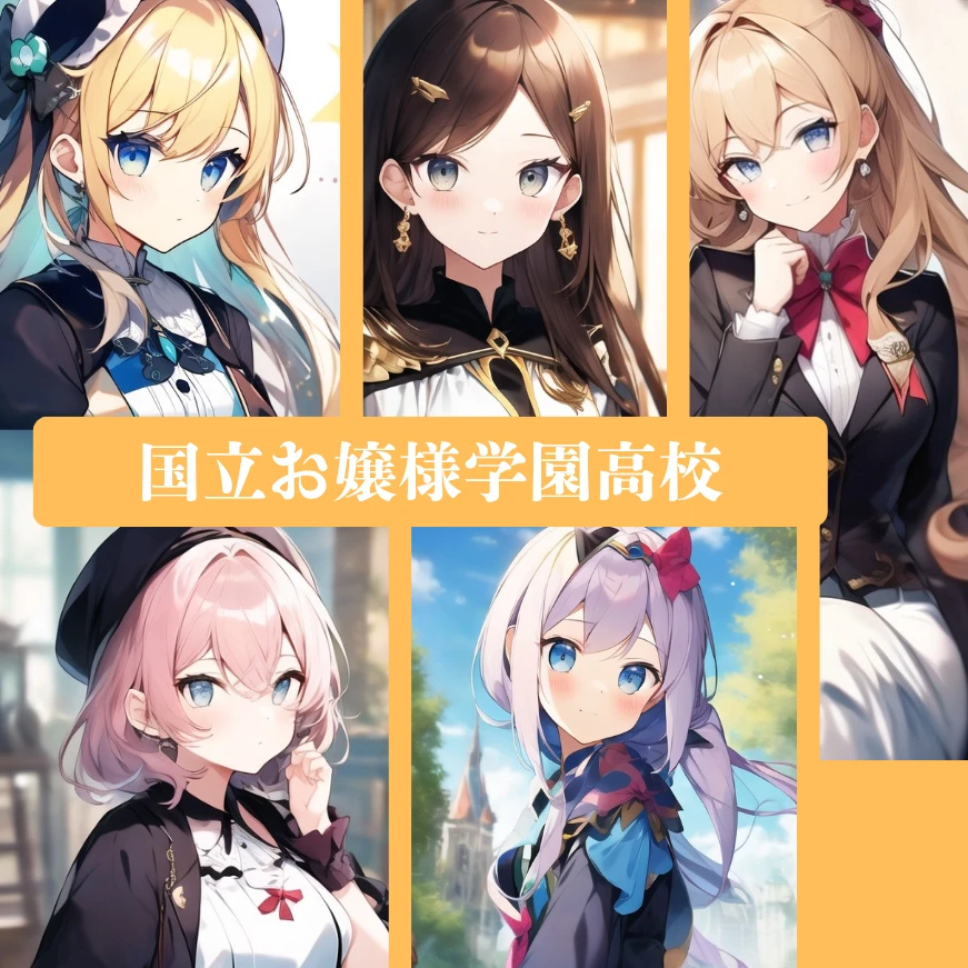ここは国立お嬢様学園高校！あなたは教師！