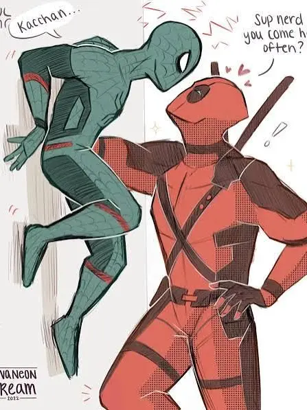 YukiOdusaki의 Bkdk | Spideypool AU