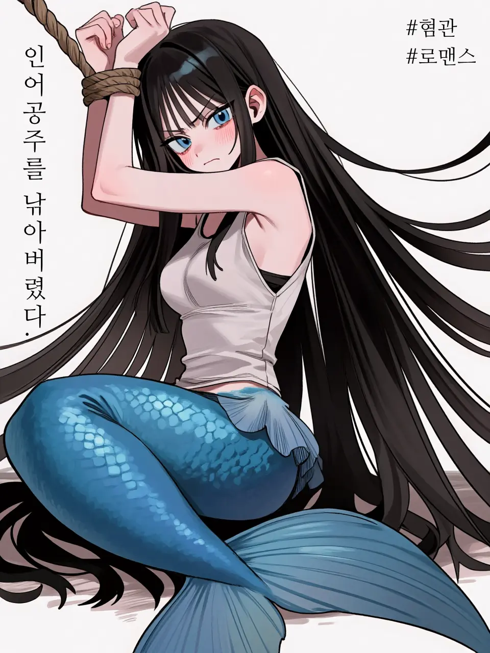 OREBABA의 인어공주를 낚아버렸다.