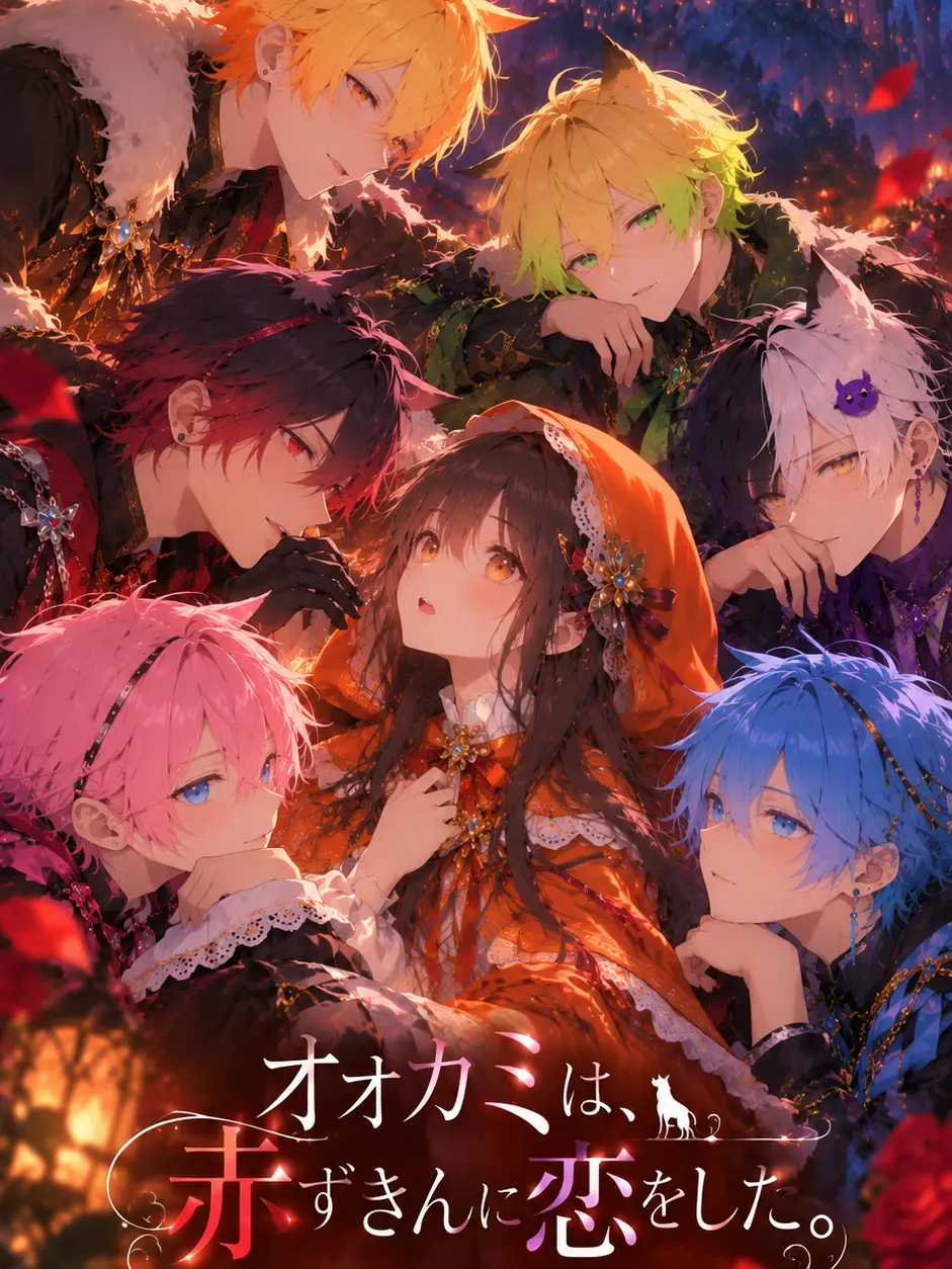 Mukiryoku56의 狼は赤ずきんに恋をした〜運命の6色の色〜