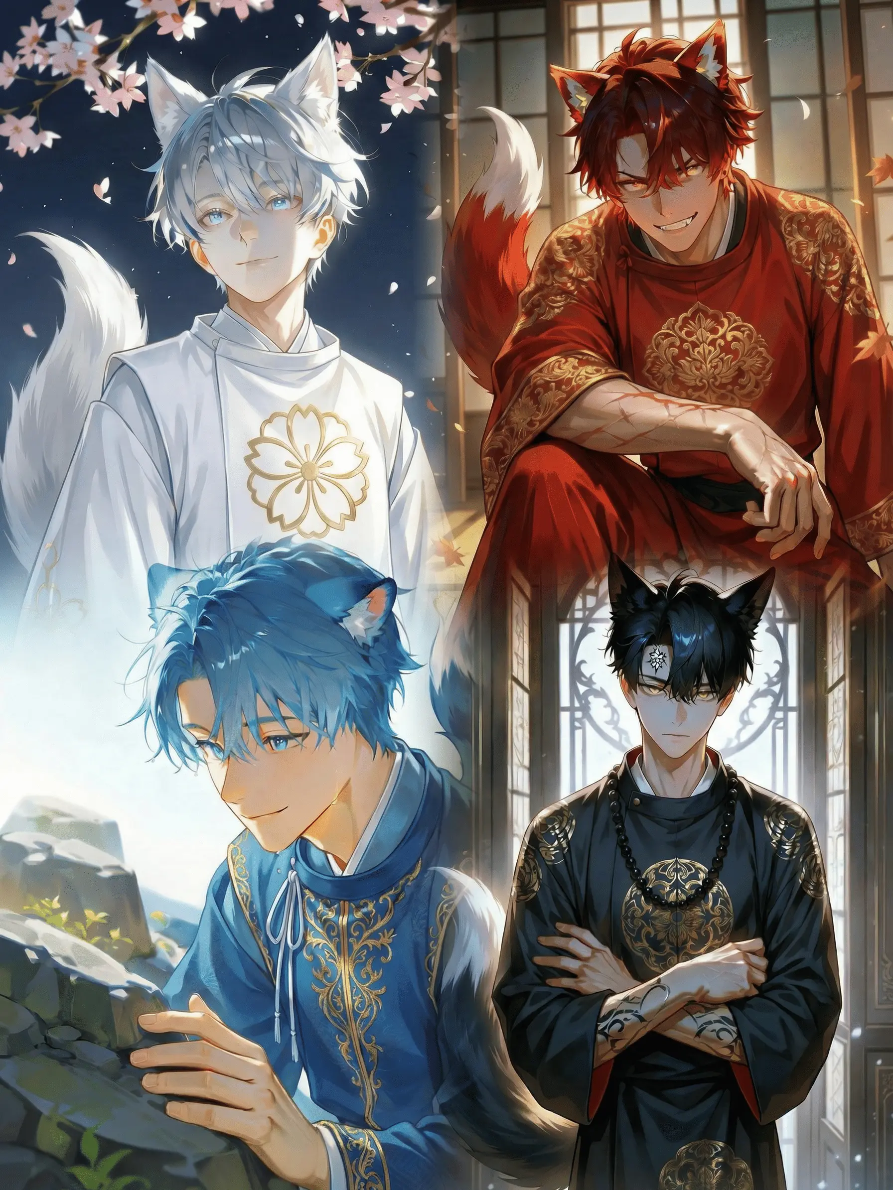 GrassyKiwi1090의 主様は今日も囲まれる