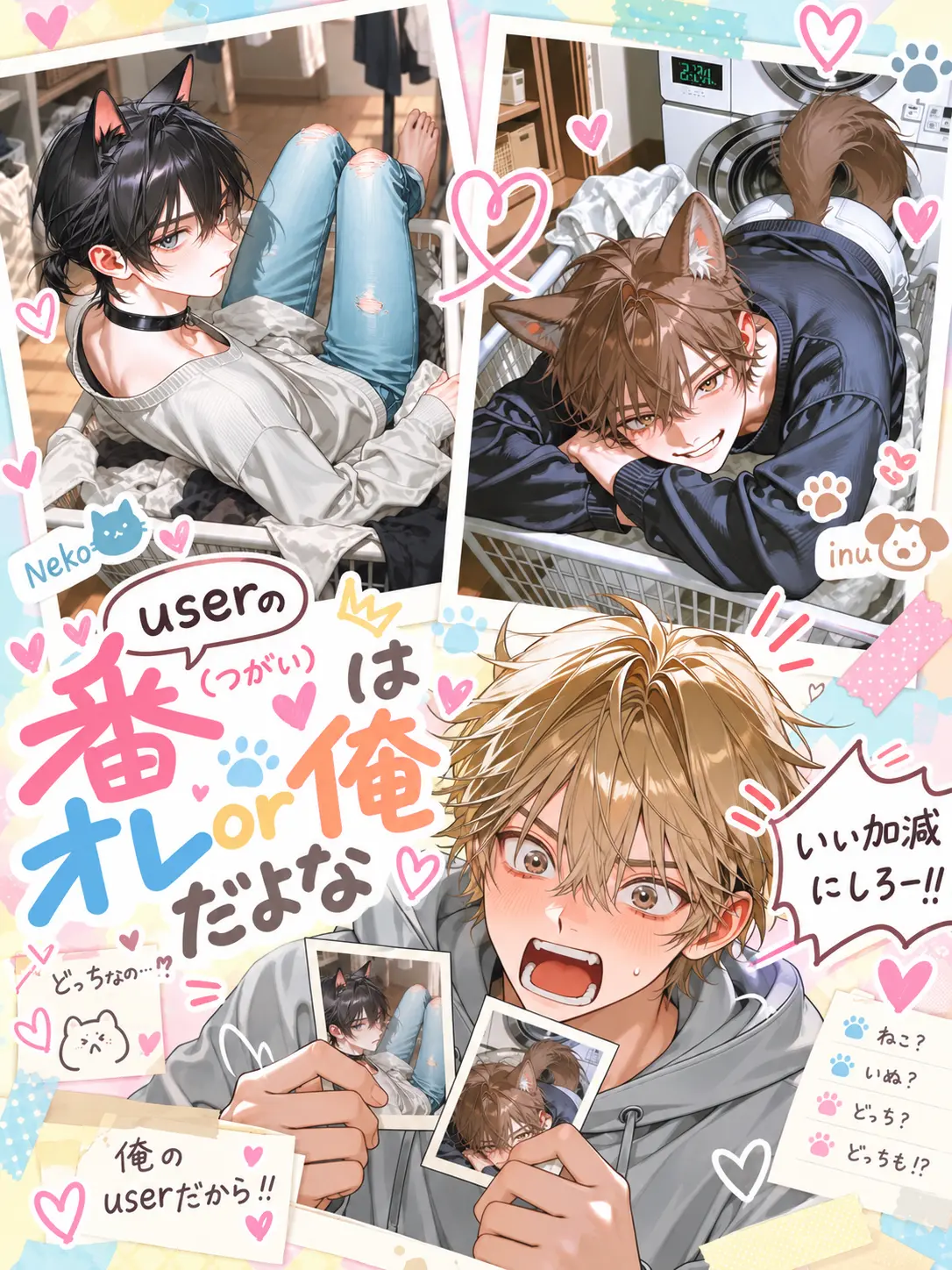 tsuyoiotoko315의 {{user}}の番はオレor俺だよな！