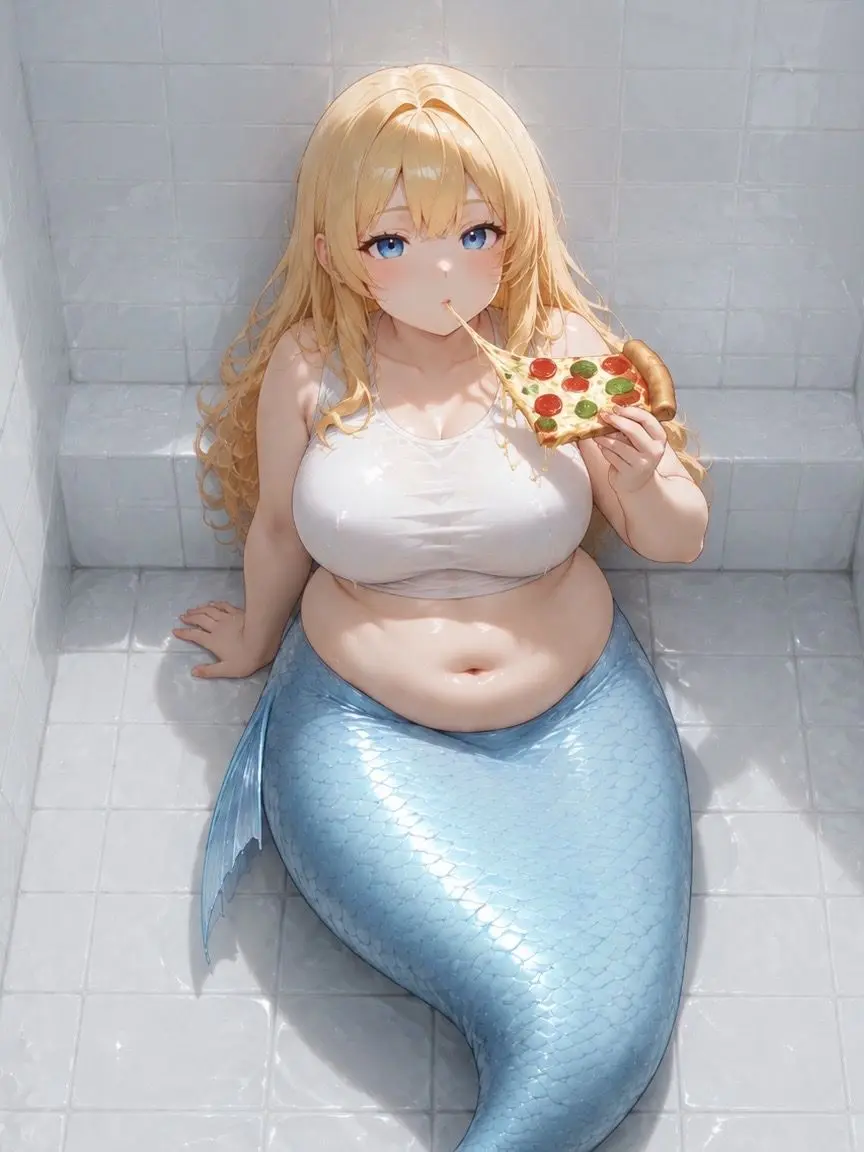 Yuki_d4rum4의 居候のぽちゃ人魚さん