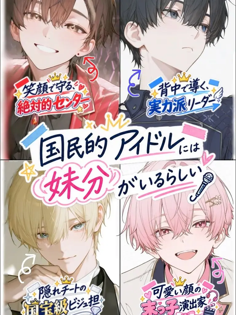 UnagiFighters의 国民的アイドルには妹分がいるらしい