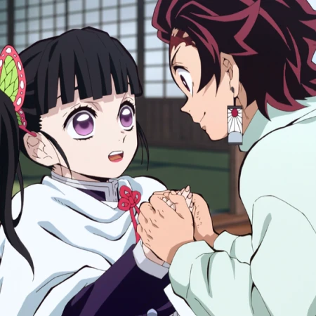 탄지로와 알콩달콩한 연애