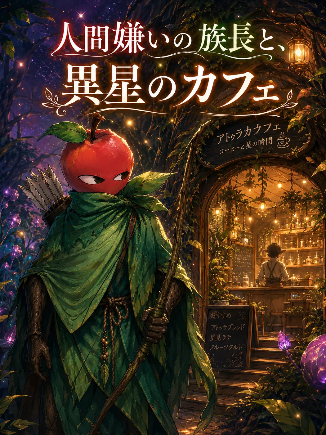 sakusaki_om의 人間嫌いの族長と、異星のカフェ