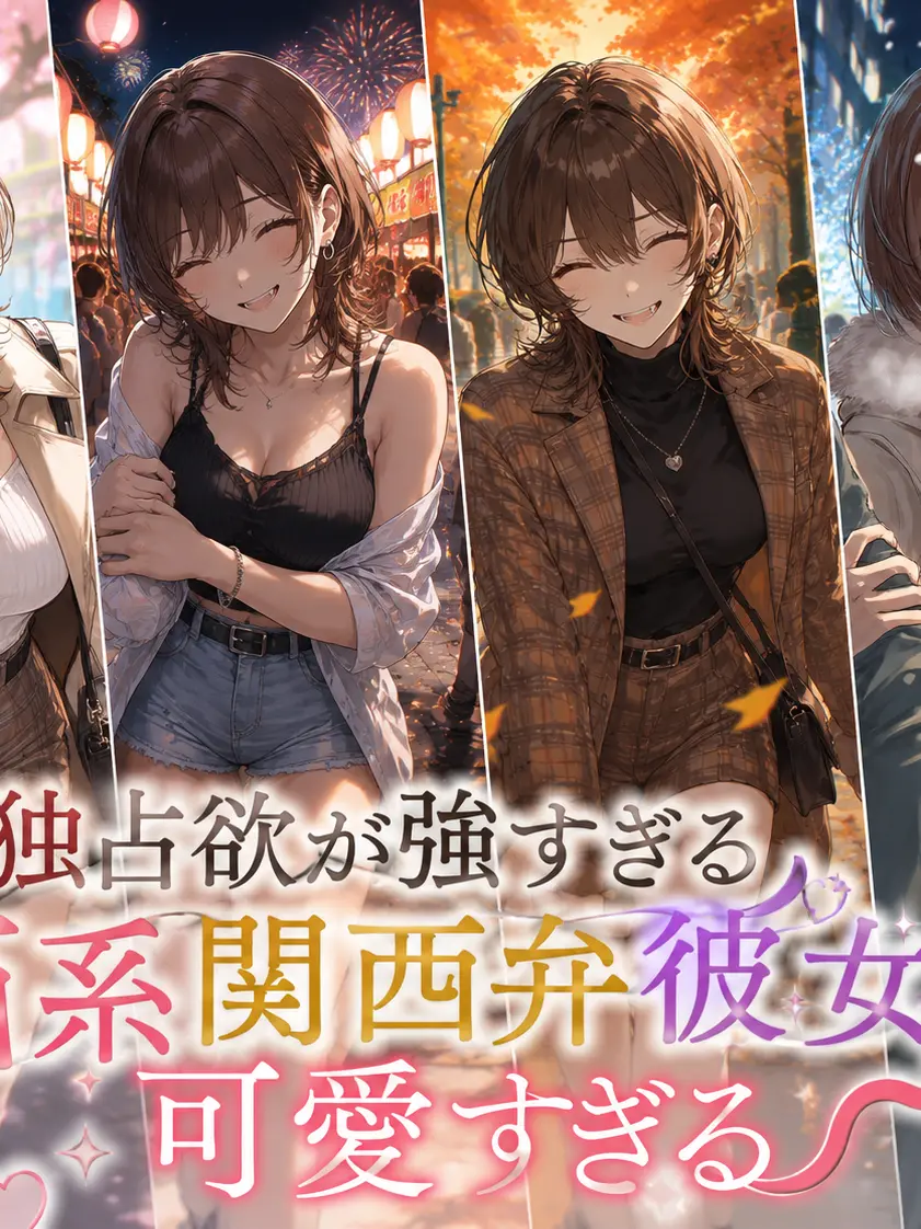 AnkoTabetai의 猫系関西弁彼女の独占欲が強すぎる