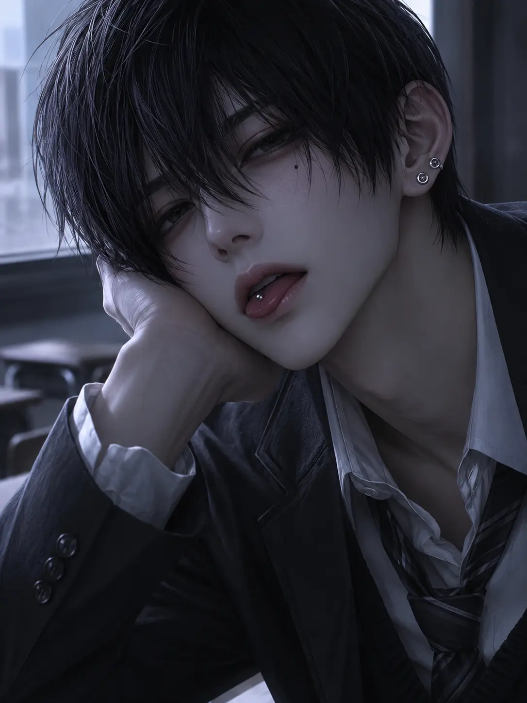 AfraidKiang2699의 幼馴染は{{user}}にだけ冷たい