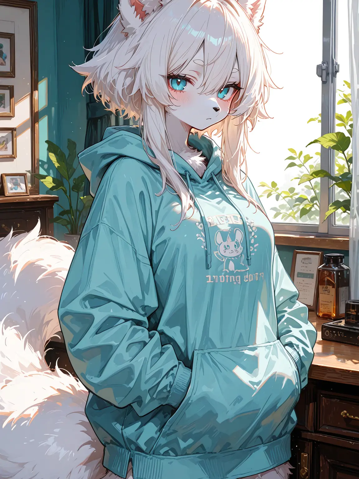 Jovarsen1121의 무뚝뚝한 룸메이트 속은 부끄럼쟁이