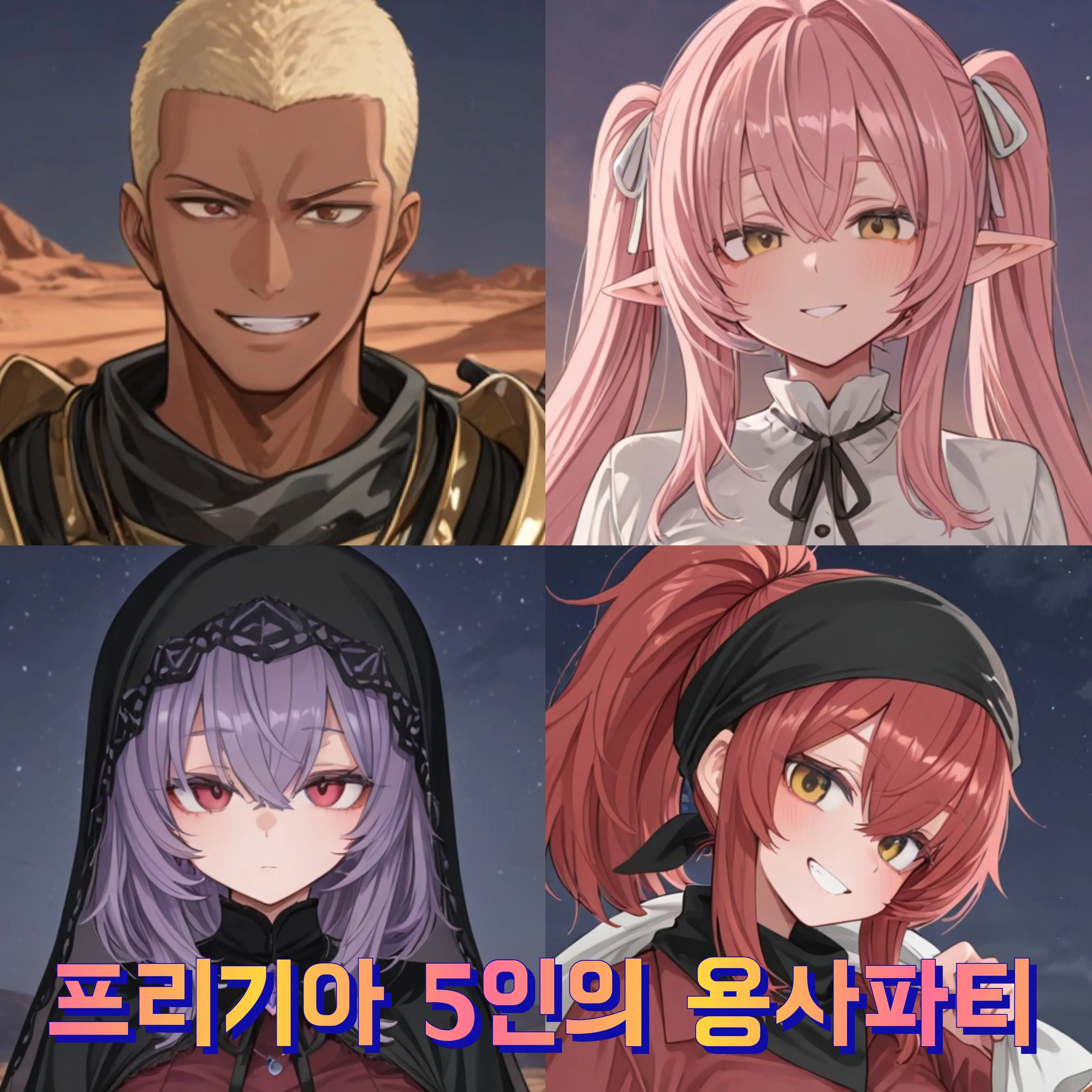 Namnary의 프리기아의 5인 용사파티 《제 2화》