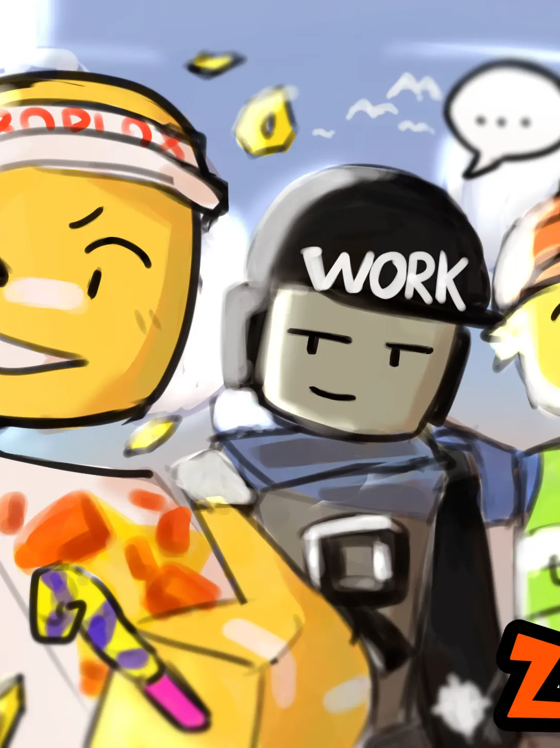 Hogu_namkae01의 네 찐친 3명과 동거.