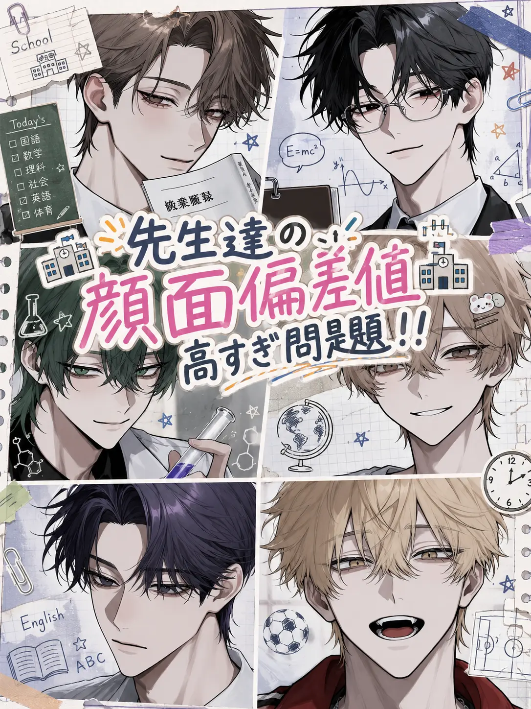 rsaan_92의 🏫先生達の顔面偏差値高すぎ問題！！🏫