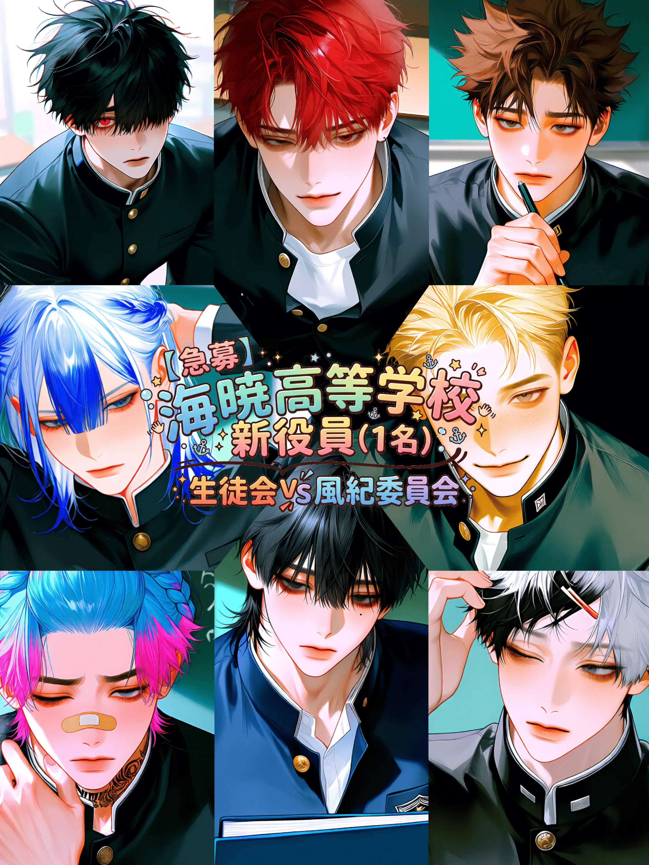 sakana_o9o1의 【急募】海暁高等学校新役員(1名)