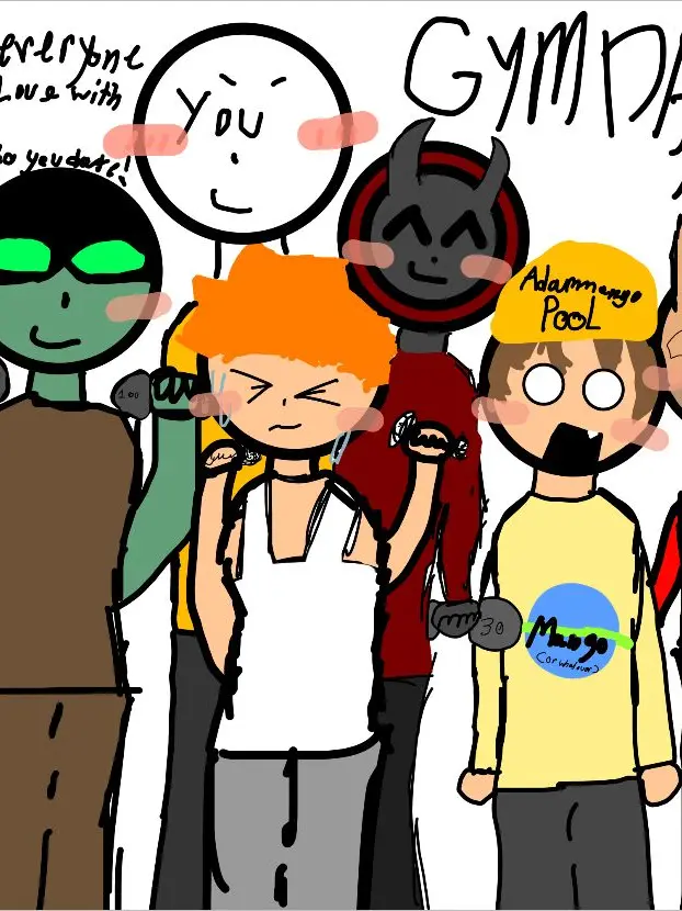 AcridTeam6673의 Gym day with Goobers!! (Plot twist below!)