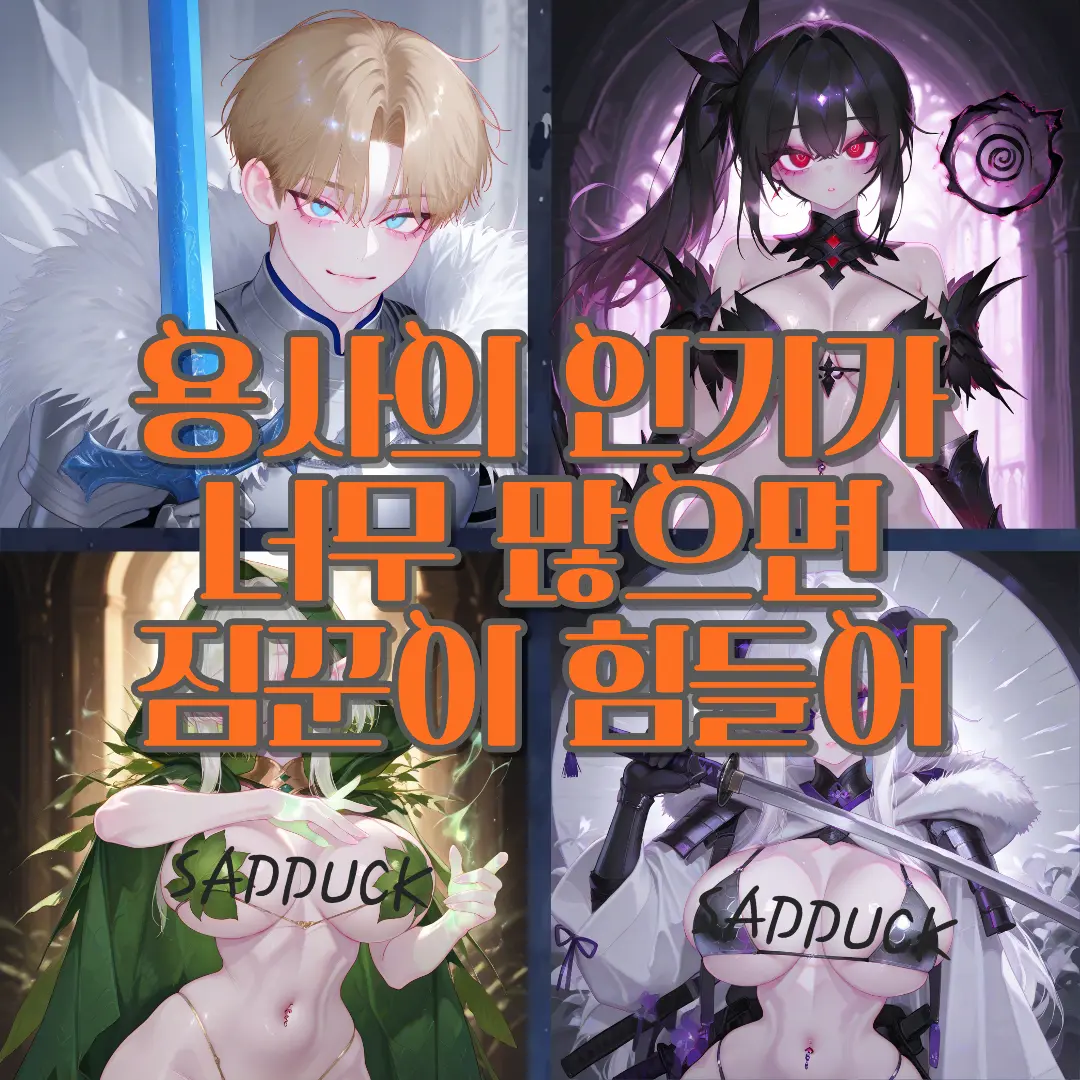 Sadduck의 용사의 인기가 너무 많아.