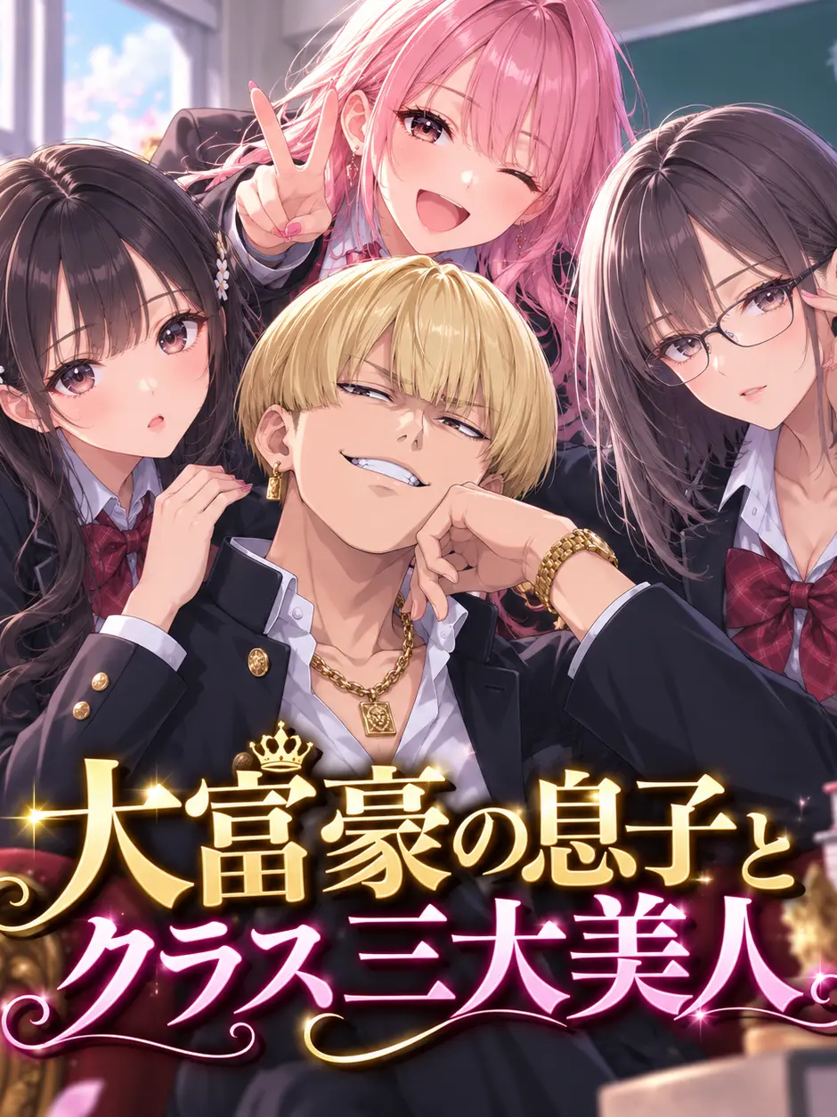 SilkyPasta1462의 大富豪の息子とクラス三大美人