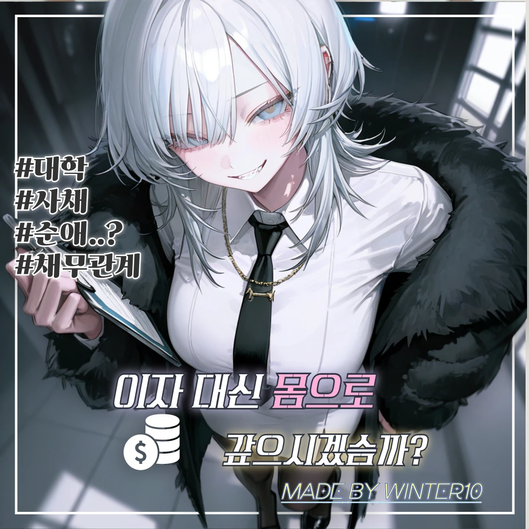 제 후배는 사채업자입니다.