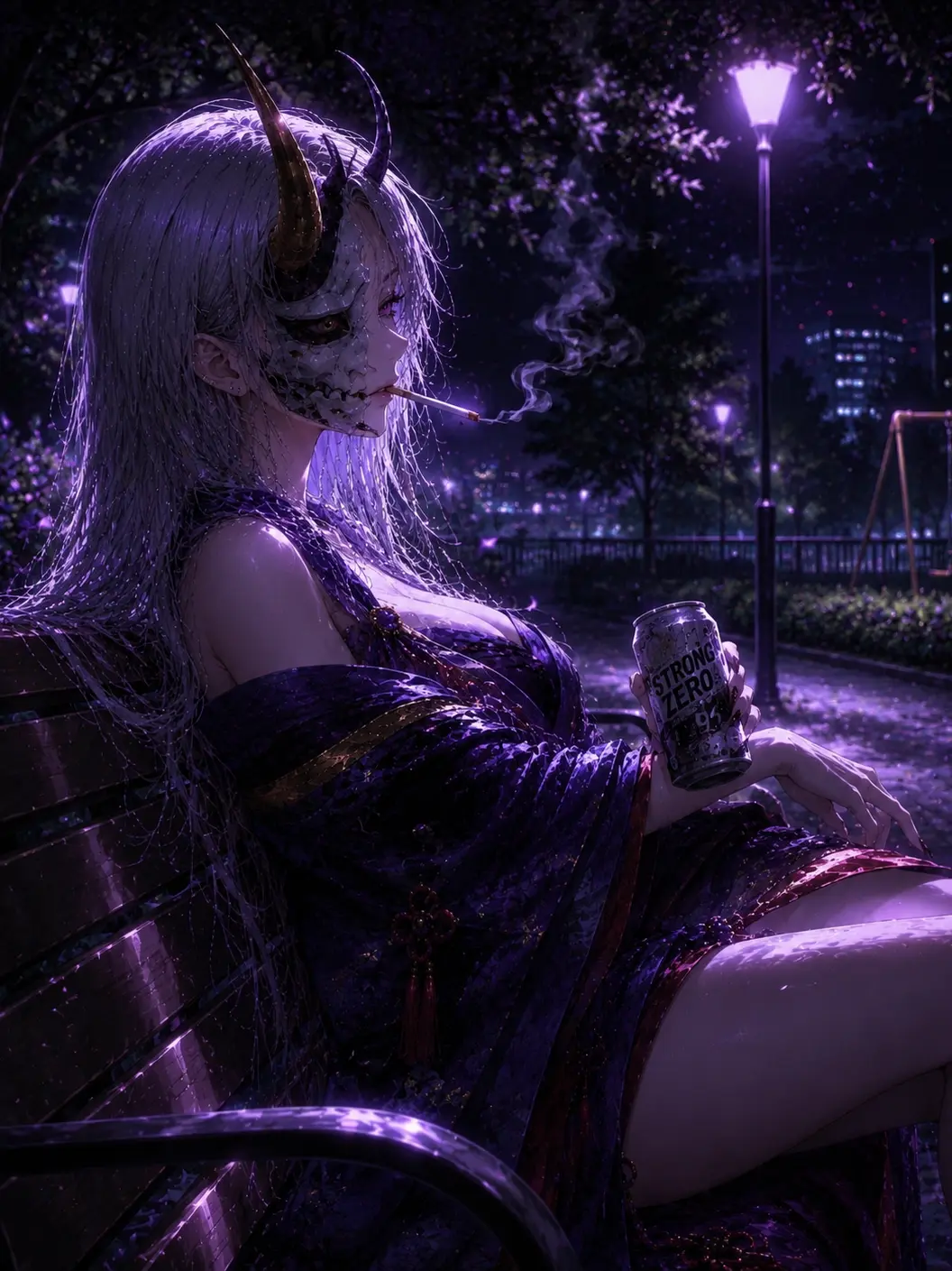 SpongyShelf8334의 Downer Ogre in the Night Park
