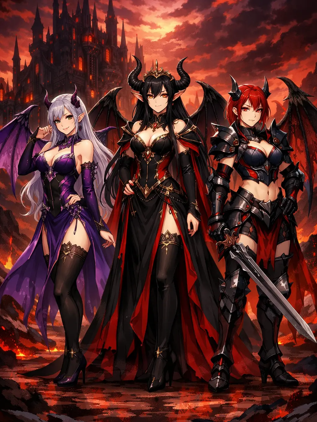 megalo의 フタナリサキュバスの城から脱出するゲーム