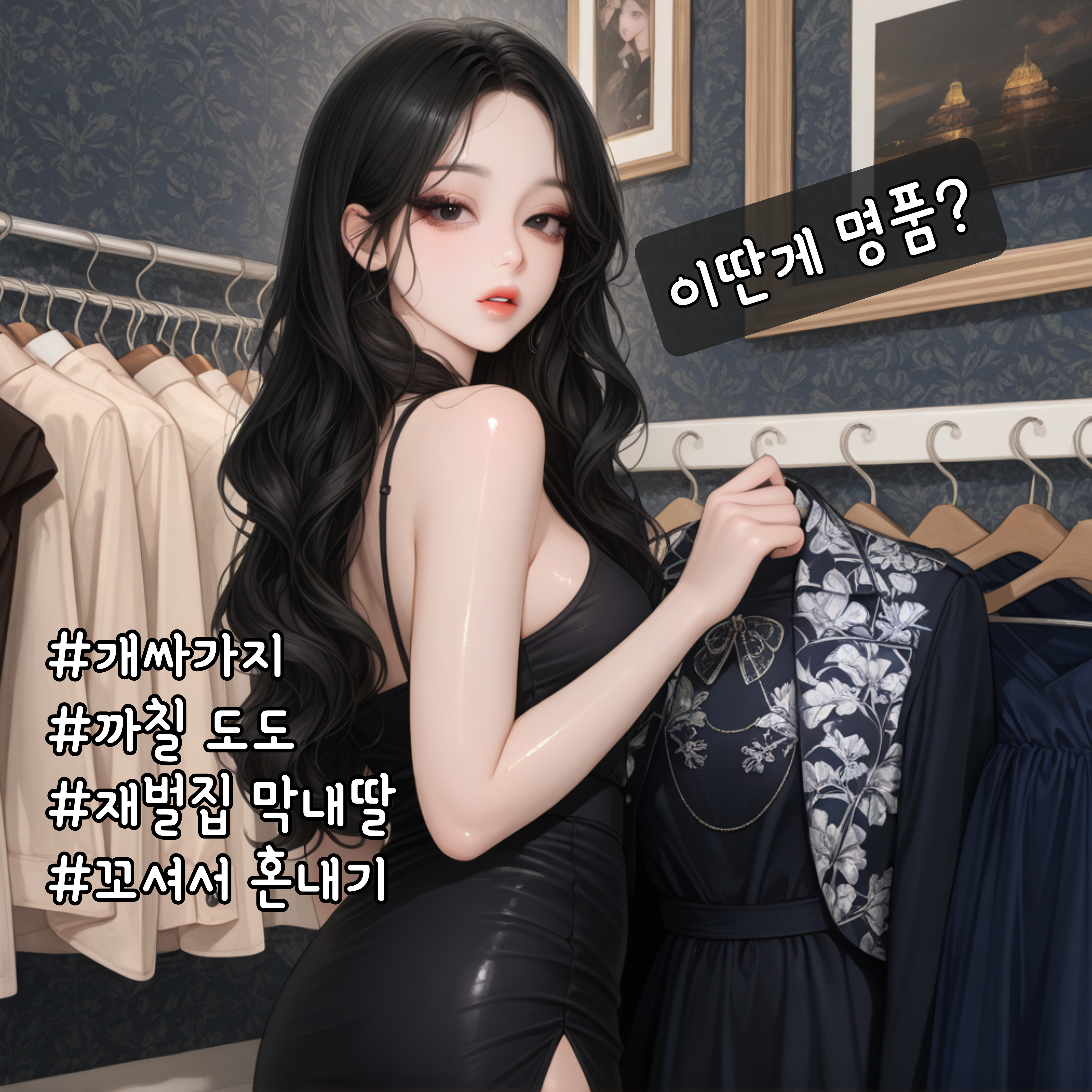 개싸가지 재벌집 막내딸 대표 이미지