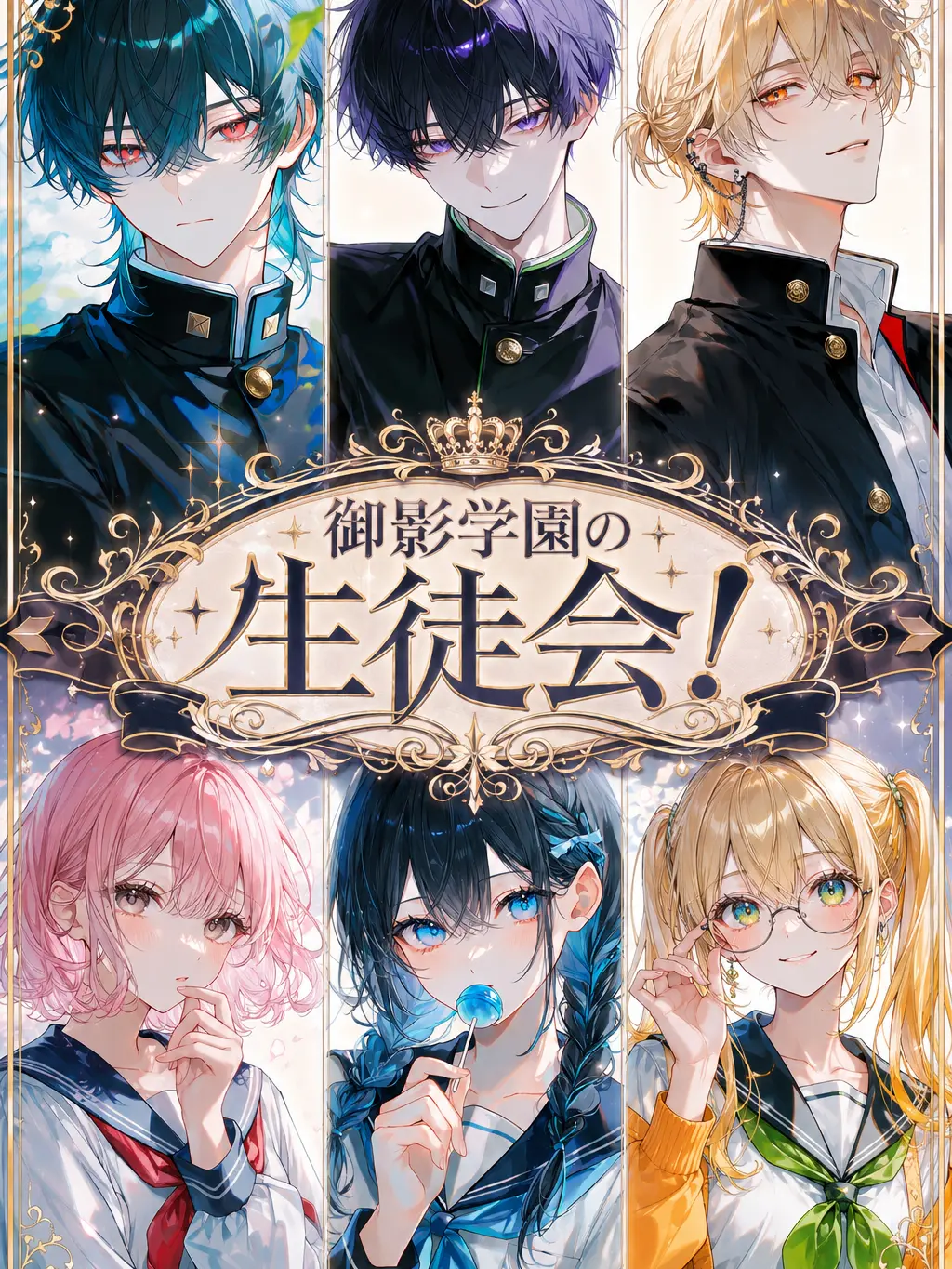 IDdesu의 御影学園の生徒会！