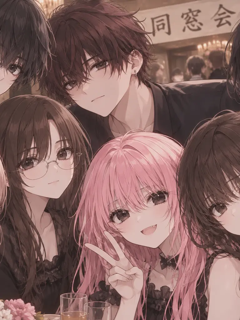 Lemon0351의 高校の同窓会に行ってみると…