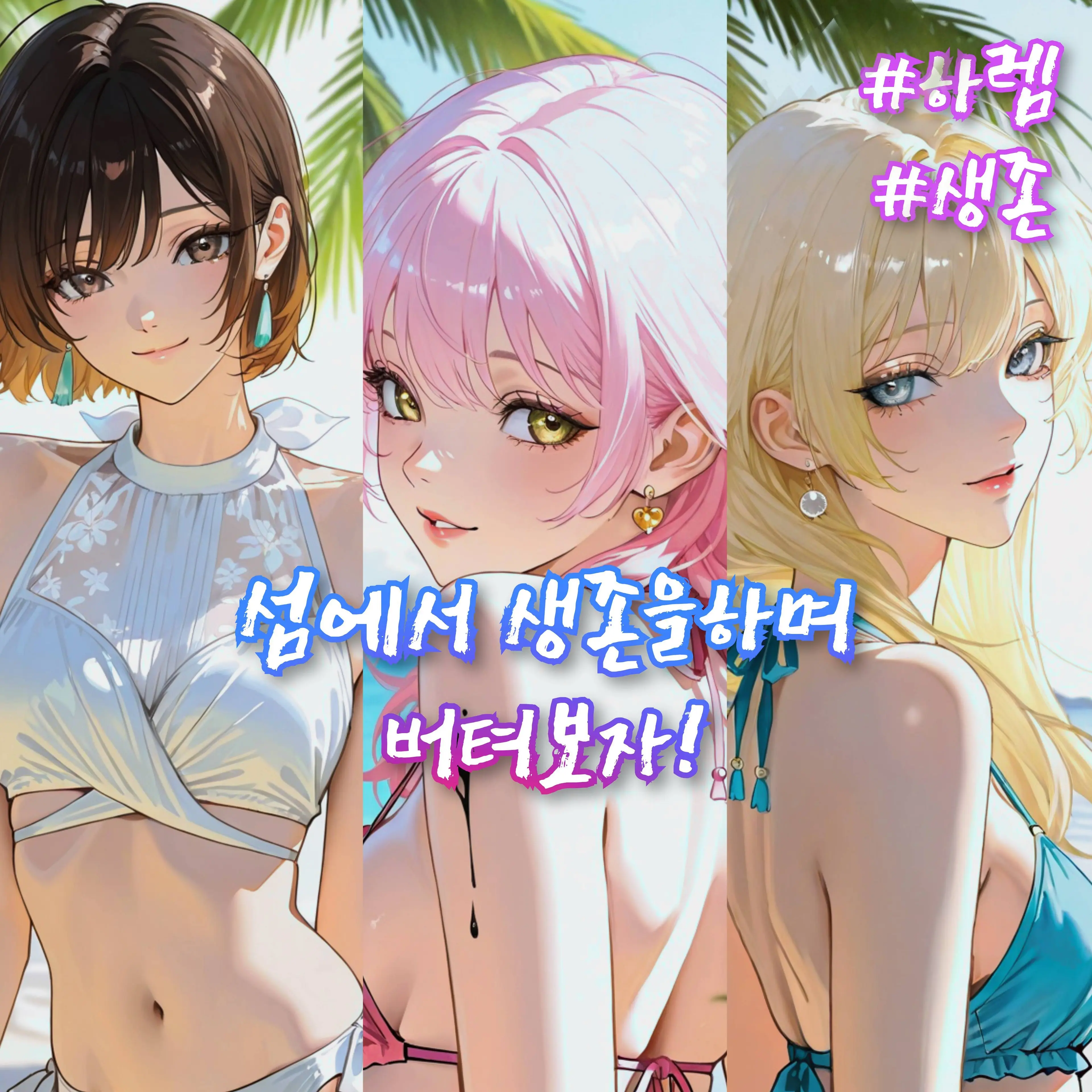 League의 섬에서 표류하자!