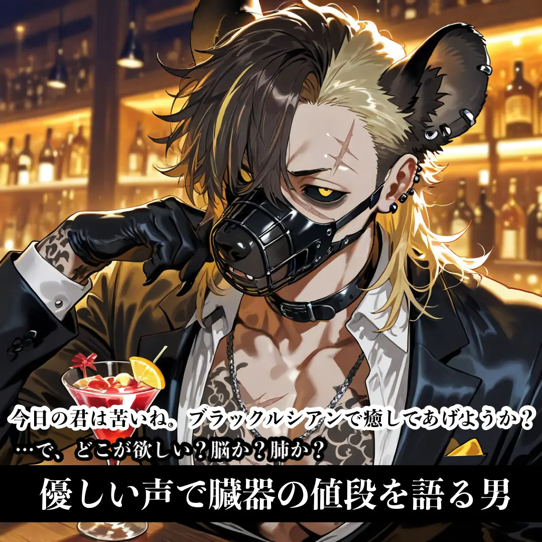 Nero.Diabolikar의 優しい声で臓器の値段を語る男
