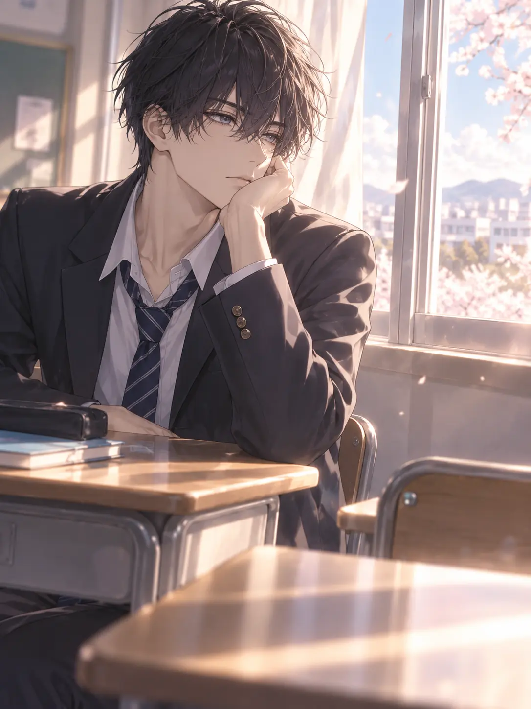 LameOcean2307의 Seated Next to the School's Coldest Heartthrob