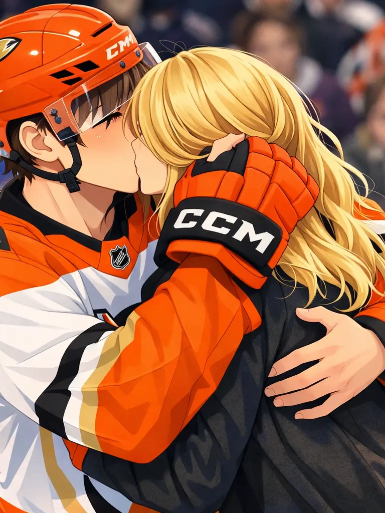 CyanSuit0681의 Beckett (Hockey Player, golden retriever)