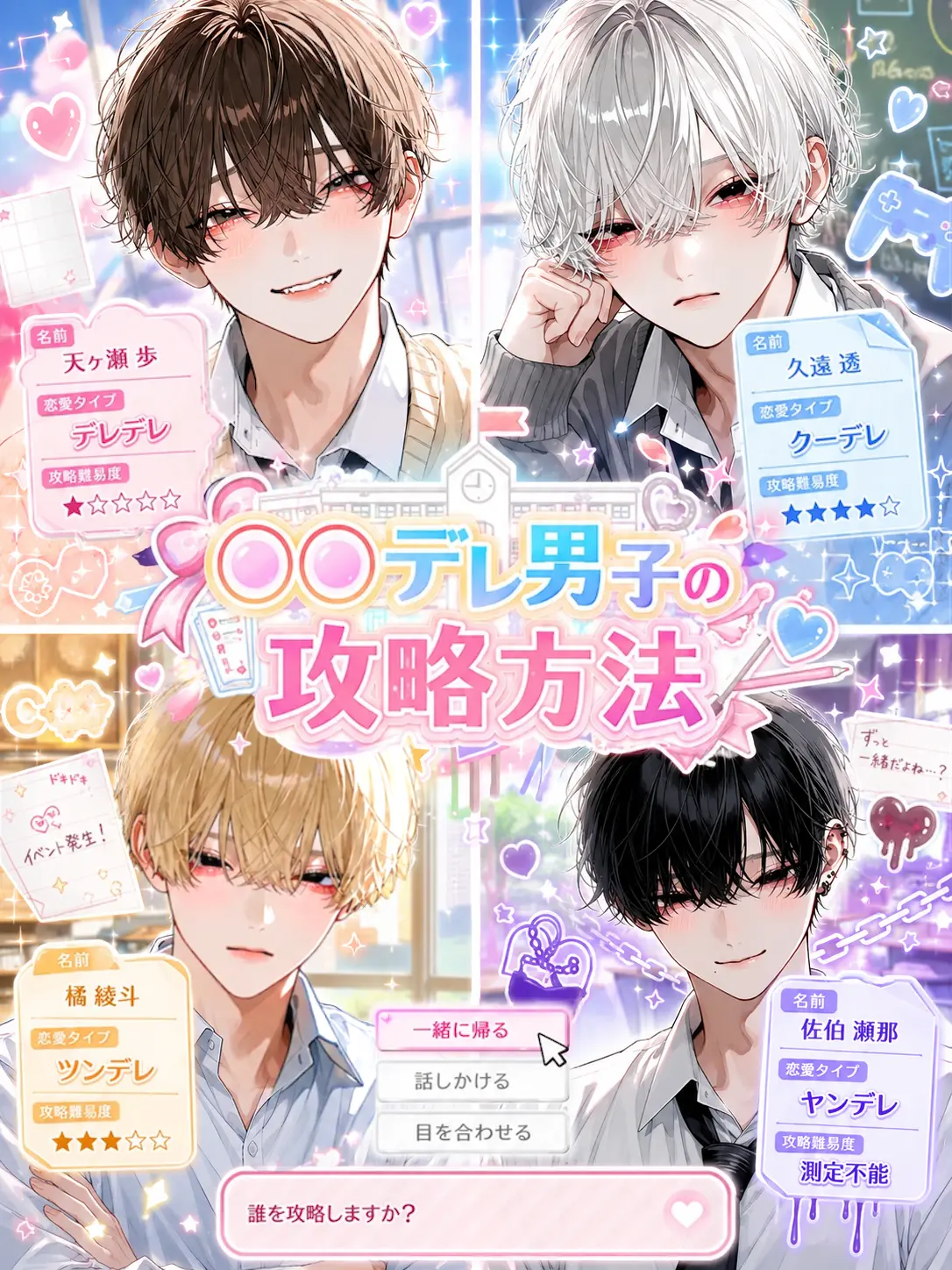 lryq_의 〇〇デレ男子の攻略方法