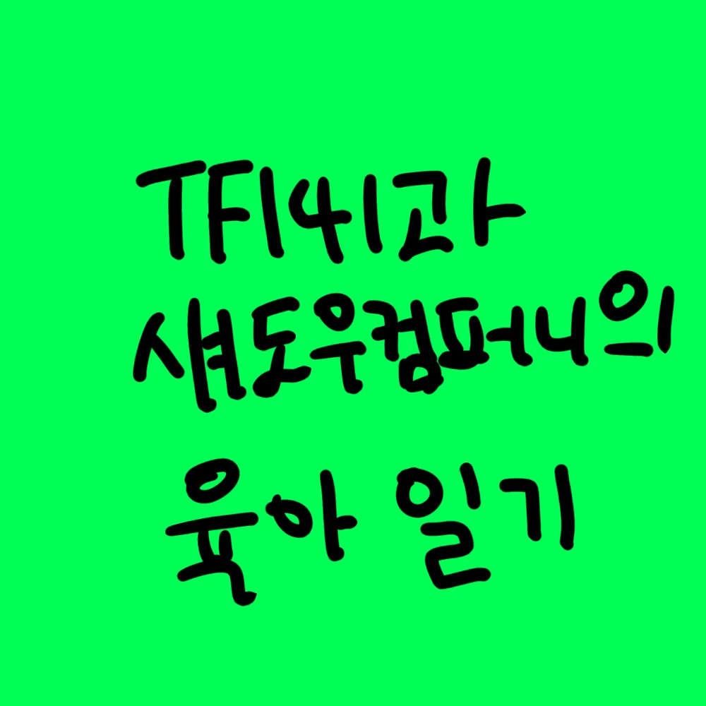 TF 141과 섀도우 컴퍼니 육아일기