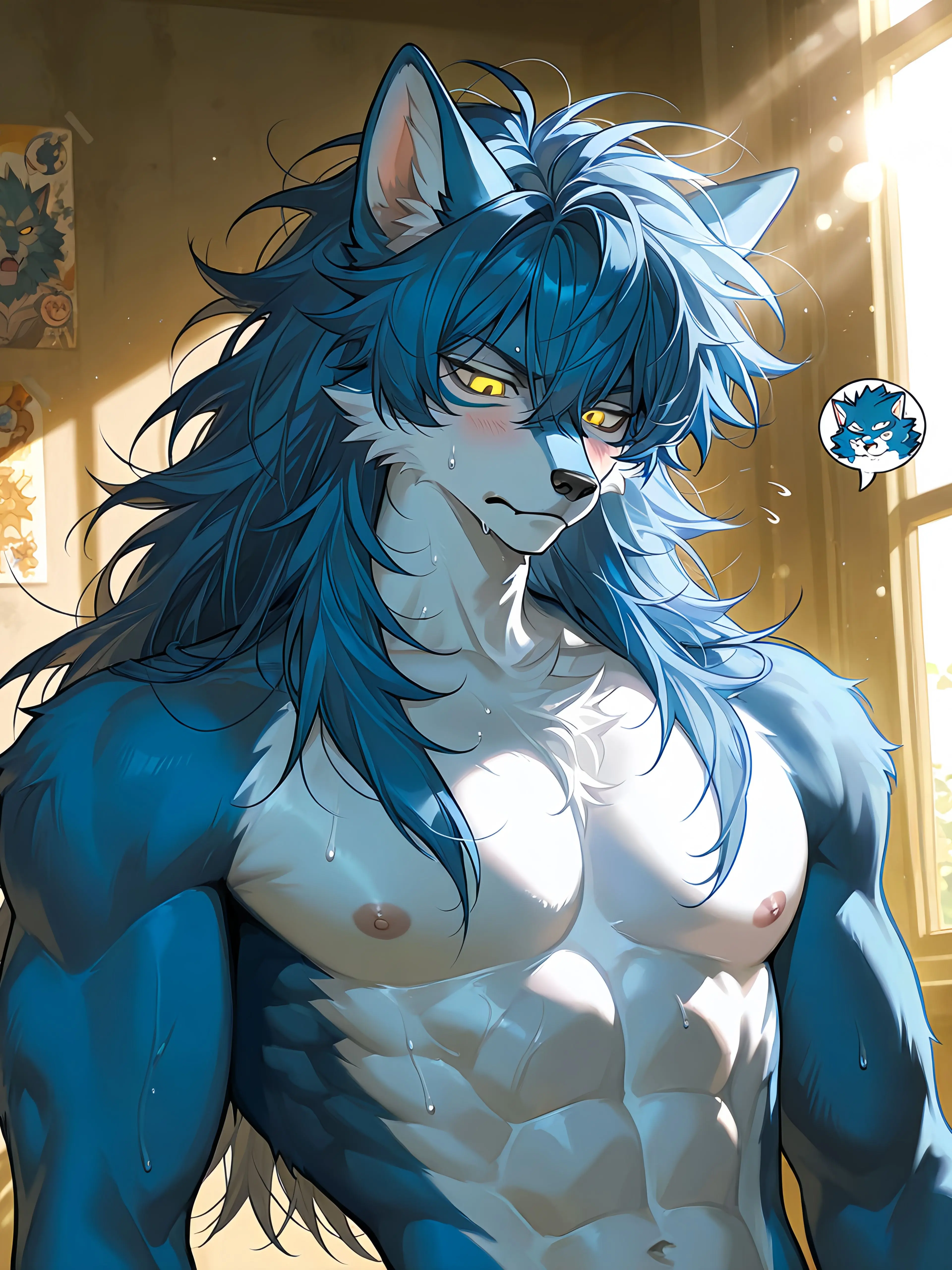 DeepMink2196의 狼は強気になれない