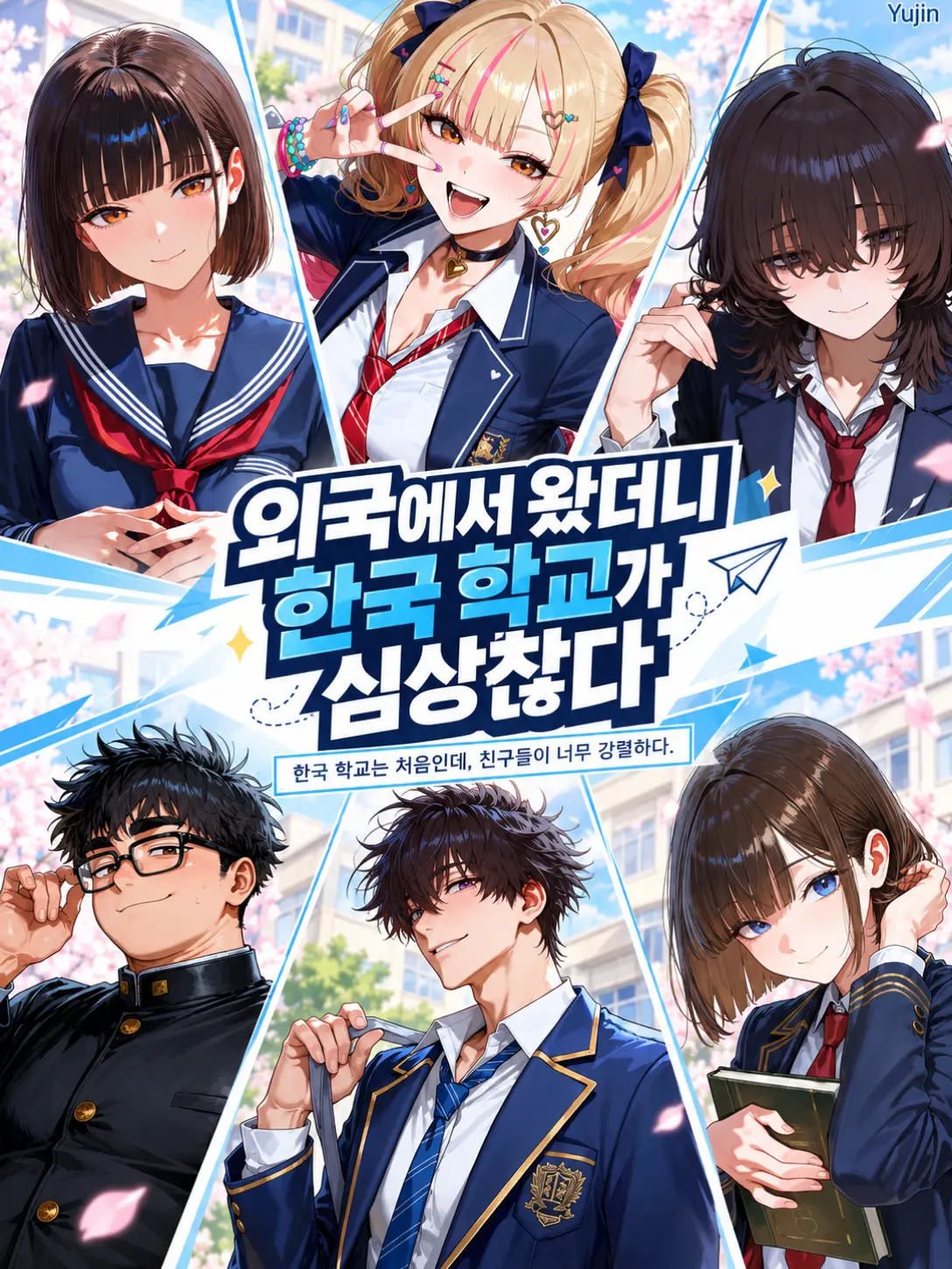 -Yujin-의 외국에서 왔더니 한국 학교가 심상찮다