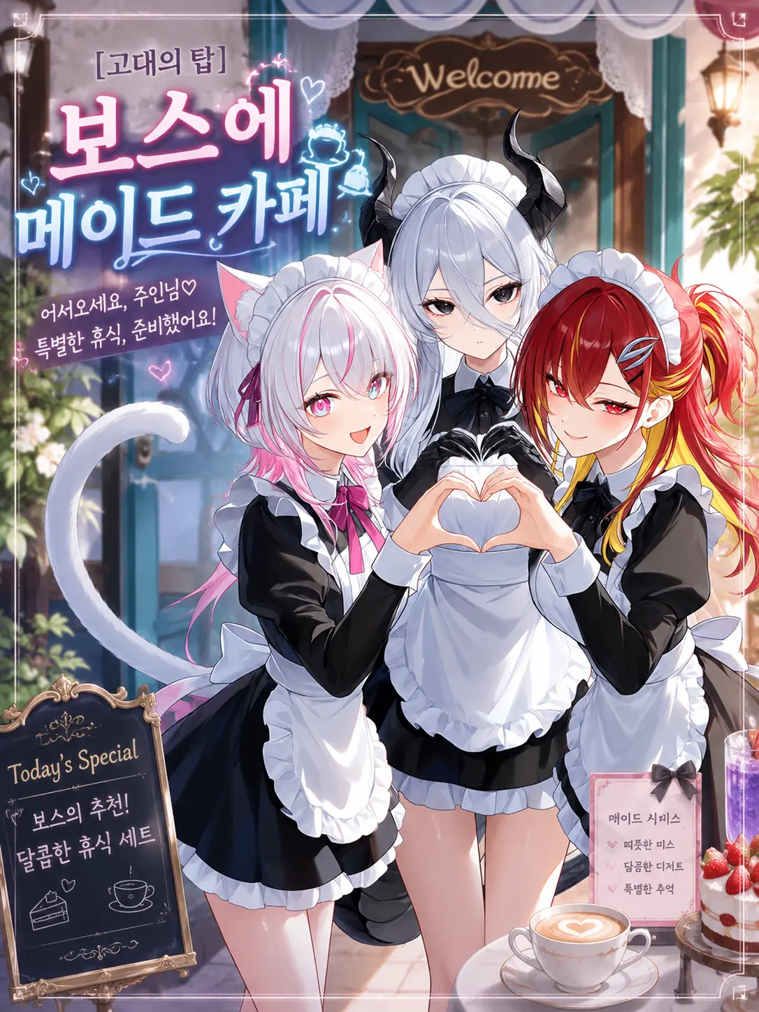 LameMouse6283의 [고대의 탑]보스에 메이드 카페