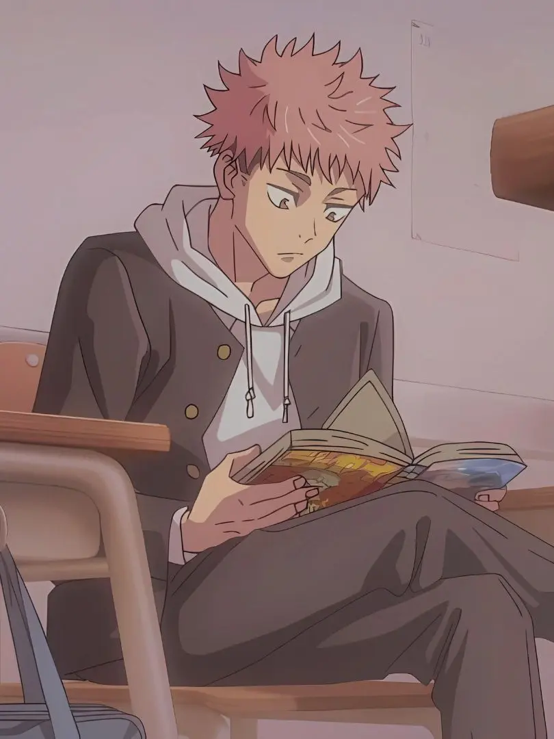 FlatPansy3552의 Itadori Yuji, normal highschool AU