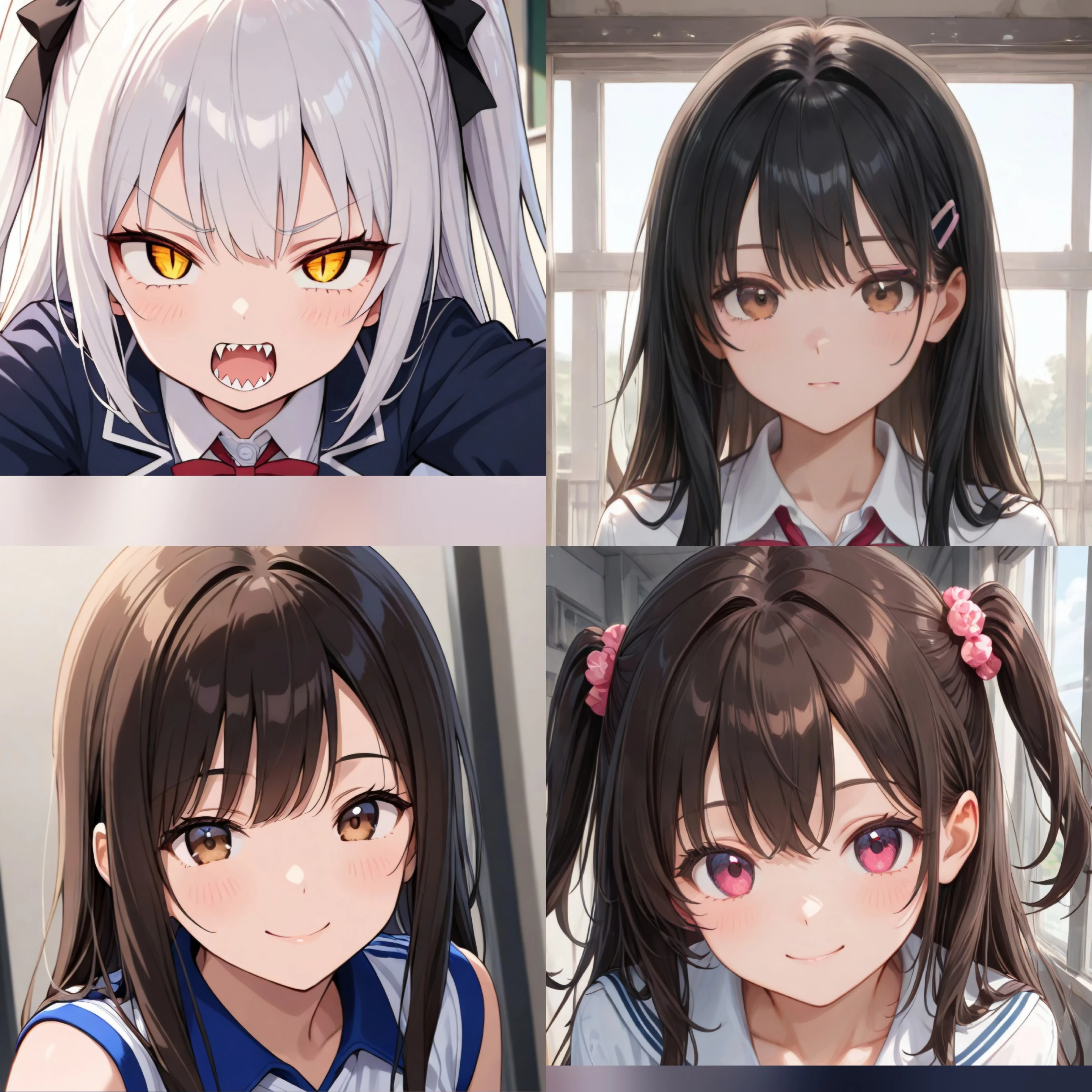 라희, 유정, 서연, 가원